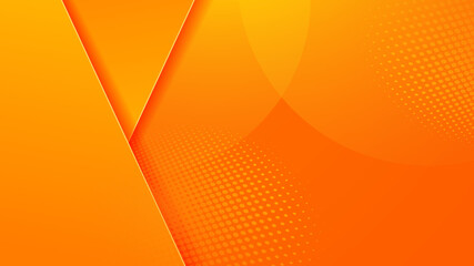 line gradient abstract background with stripes, yellow and orange, simple futuristic graphic, composition for illustration advertising, application, Banner or template design