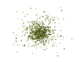 Dried parsley isolated on transparent png