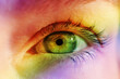 © Westend61 - Multicolored light on human eye