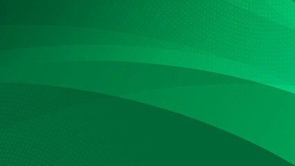 Green background with dynamic curve element. Modern ecological concept for presentation design. website, banners, wallpapers, brochure, posters