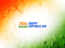 Decorative Indian Flag Theme Republic Day Texture Design Background