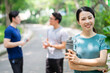 © Timeimage - Photo of group Asian people doing exercise