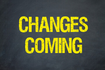 Poster - changes coming	