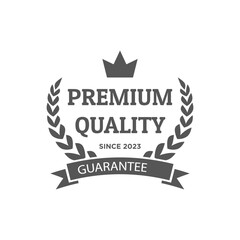 Poster - Premium quality laurel wreath logo or emblem