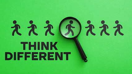 Poster - Think Different is shown using the text
