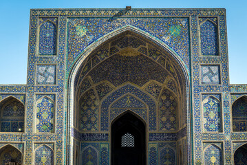 Poster - Iwan of Shah Mosque - Imam Mosque in Isfahan city, Iran