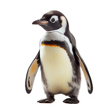 AI Generative Penguin Isolated On White Background
