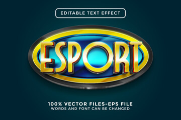 Poster - Esport Editable Text Effect