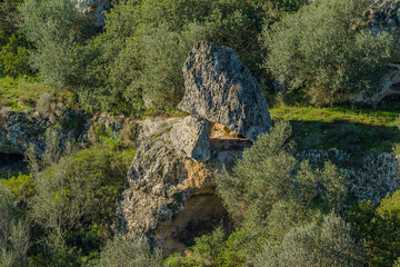 Canvas Print - paesaggio roccioso