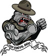 military Bulldog marine corps devil dog