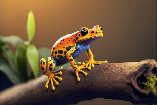 Poison Dart Frog (Generative AI)