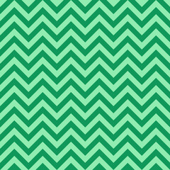 Sticker - seamless chevron green and light green pattern. simple geometric zigzag background for wrapping, wal