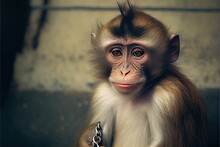 Portrait Of The Sad Monkey