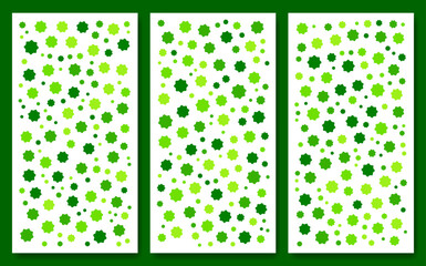 Aufkleber - A set of simple minimalistic shapes seamless patterns. Memphis design, Collection trendy vector geometric