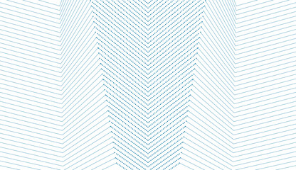 Blue minimal dotted lines abstract futuristic tech background. Vector digital art design