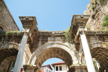 Hadrians Gate In Antalya, Turkiye