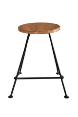 Poster - Wooden steel legs simplistic chair