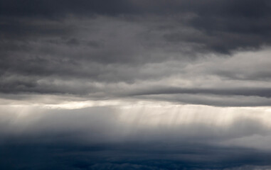 Wall Mural - Storm clouds background, dramatic sky