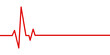 © Graficriver - Red heartbeat line icon. Red heartbeat symbol. Red heartbeat PNG  with transparent background