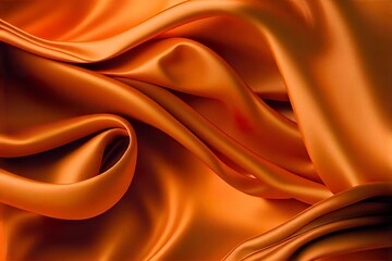 orange silk background