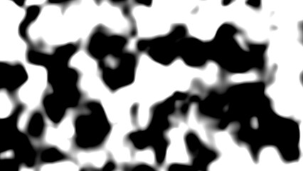 Poster - Black and white waves. Computer generated 3d render