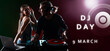 © Pixel-Shot - Young djs playing music in nightclub. Banner for World DJ Day