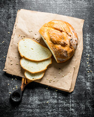 Poster - Pieces of fragrant bread.