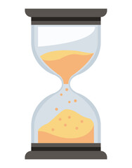 Canvas Print - hourglass sand timer