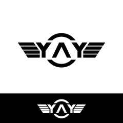 Aufkleber - simple and elegant sport logo, emblem, mascot logo vector EPS format