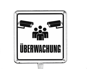 Poster - Überwachung