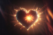 © Alcuin - An exploding heart Generative AI