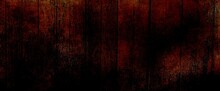 Wood Texture Background, Red Wood Planks. Grunge Wood Wall Pattern