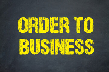 Wall Mural - Order to Business	