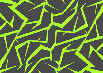 Poster - Abstract background with geometric crack line pattern