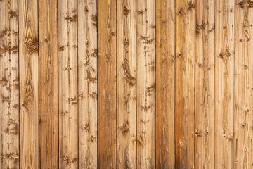 Wall Mural - Alte braune verwitterte Holzlatten mit schöner Struktur als Hintergrund