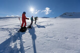 Fototapeta  - Skitouring Lyngen, Norway