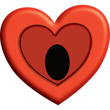 Red Black Heart