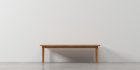 Poster - cozy living area scene. interior of living minimal style with empty space for products presentation 