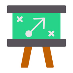 Canvas Print - Planning Strategy Icon