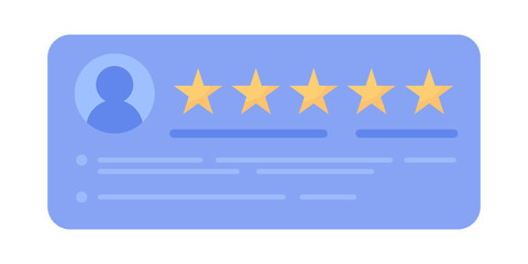 Fototapete - Qualified freelancer with positive feedbacks semi flat color vector element. Editable item. Full sized object on white. Simple cartoon style illustration for web graphic design and animation