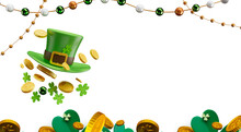St Patricks Day Elements Background Cutout