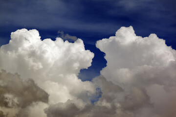 Wall Mural - Blue sky and clouds