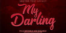 Love Text Effect, Editable Valentine And Romance Text Style