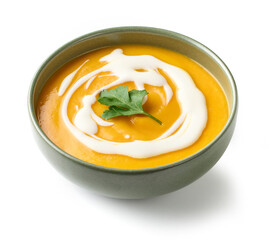 Sticker - bowl ov vegetable cream soup