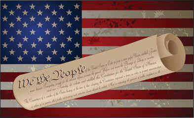 We The People American Flag 1776