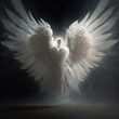 Angel love, Generative AI illustration