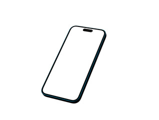 Aufkleber - New realistic mobile phone smartphone mockup