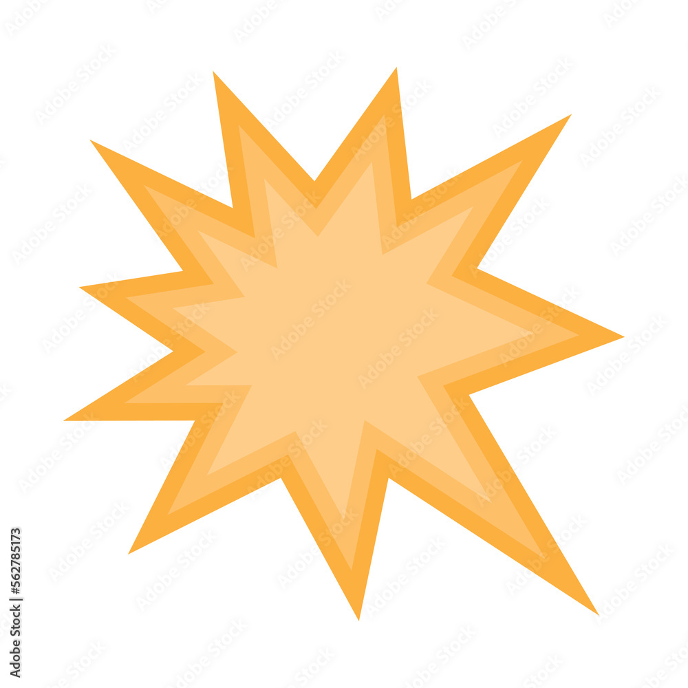 explosion icon. starburst splash symbol. bomb signs sticker for apps ...