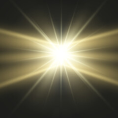 Wall Mural - 	
Vector transparent sunlight special lens flare light effect. Bright beautiful star. Light from the rays.