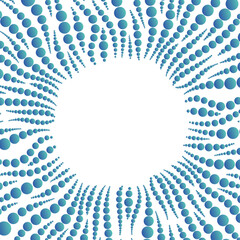 Wall Mural - Background with circles. Abstract background for design. Vector background with circles.